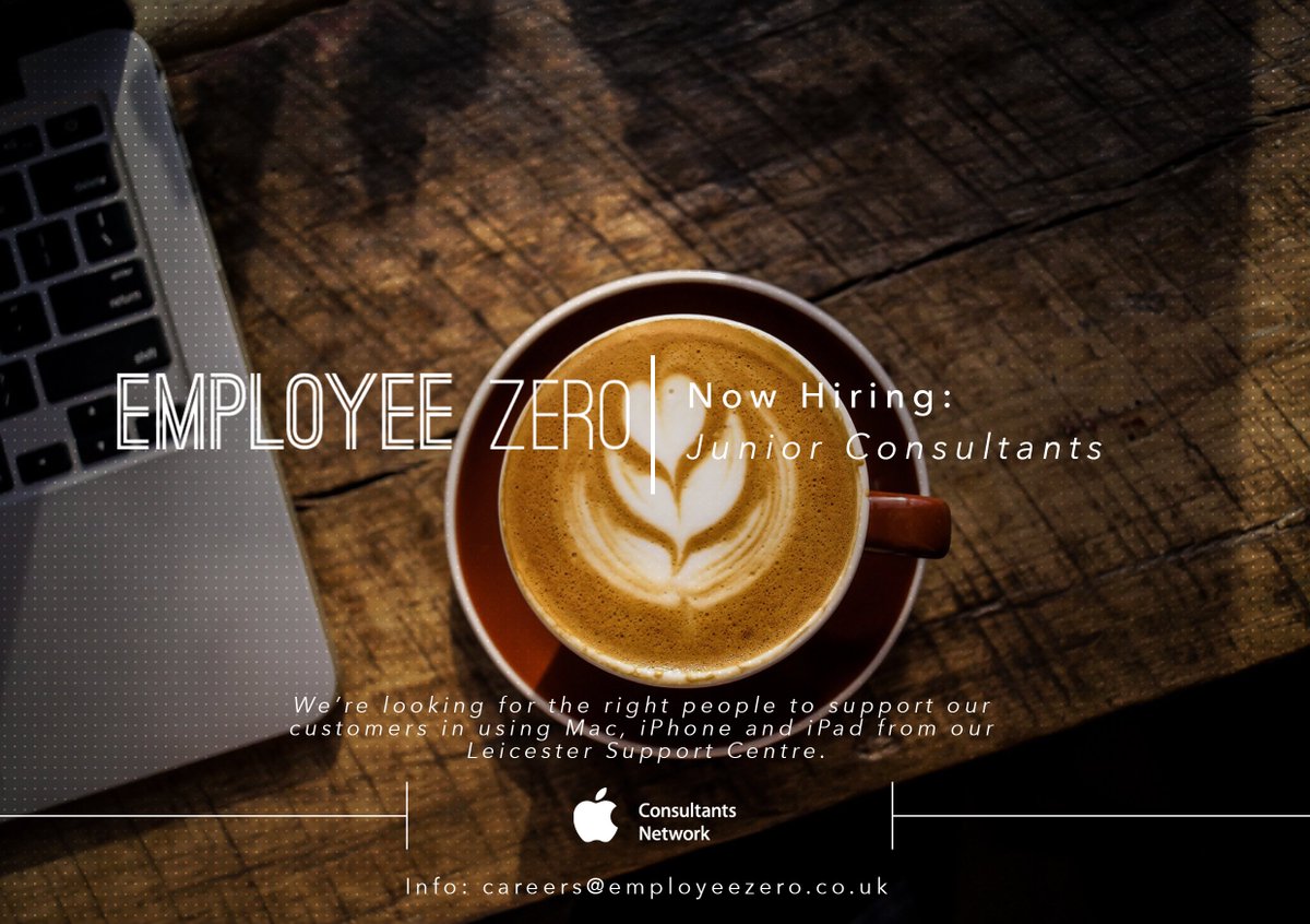 employee_zero's tweet photo. Exciting career opportunities available now at Employee Zero! info https://t.co/qEmaTLWVSj  #LeicesterJobs #careers https://t.co/GpNtTssDWm