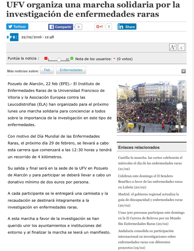 NoInvisibles's tweet photo. 29 Febrero en @ufvmadrid
Marcha X Investigación #EERR
T has apuntado?
https://t.co/NpxZkS1T7x
En @elEconomistaes #fb https://t.co/7SRDGJuXc4