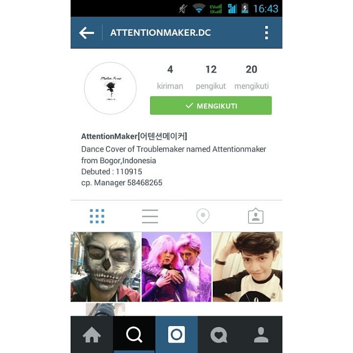 Difollow yaa official ig nya Attentionmaker ^^