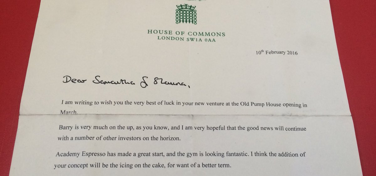hangfirebbq's tweet image. Absolutely honoured to receive this letter from the House of Commons wishing us all the best in #Barrybados