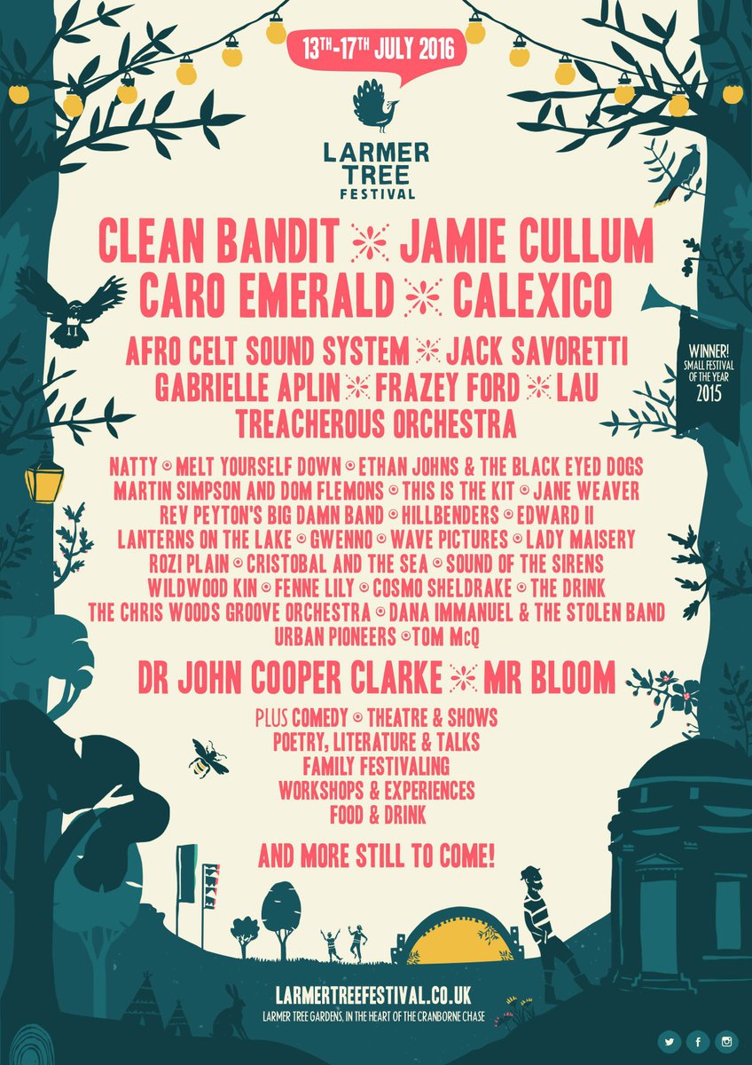 LarmerTreeFest's tweet image. Just announced for #LarmerTree16! ow.ly/YGzLw