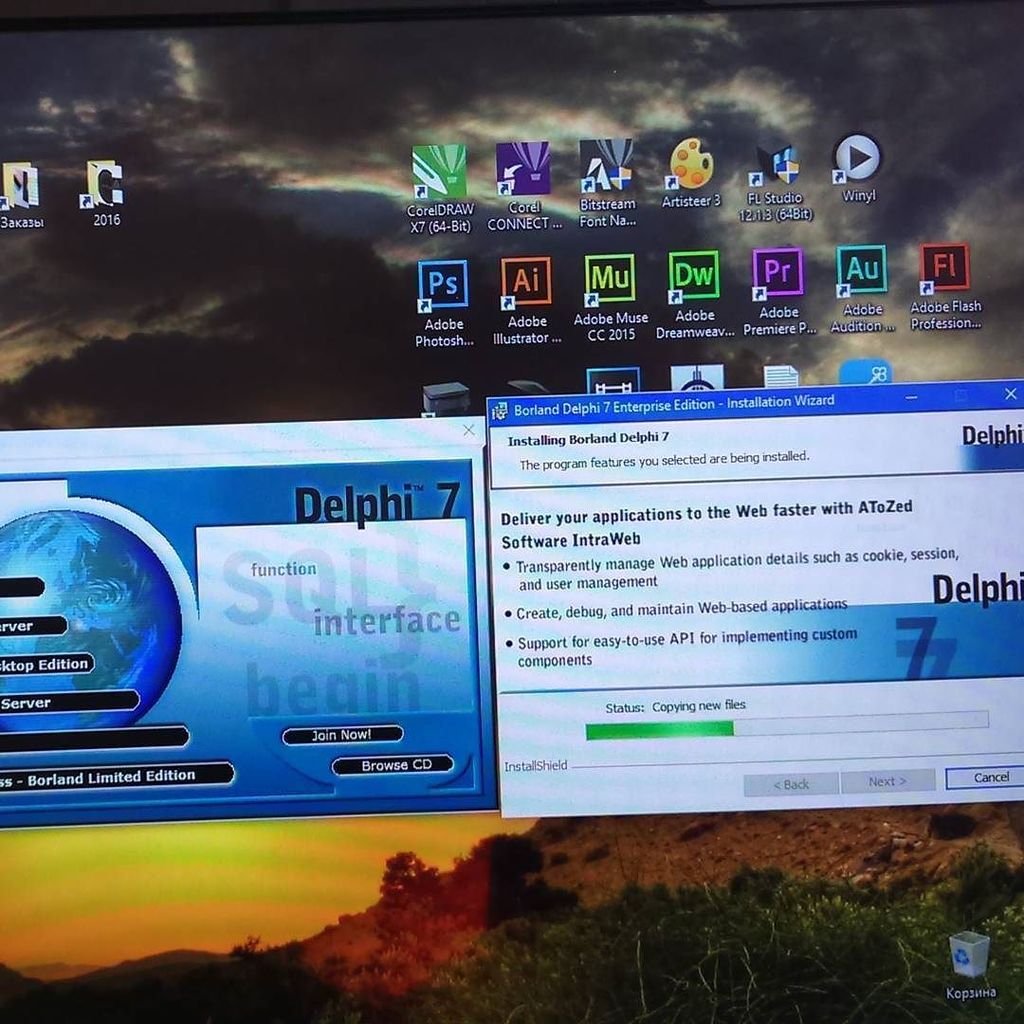 Modenov's tweet image. Классика никогда не умирает. #delphi7 #delphi #programming #coding #ляляля
