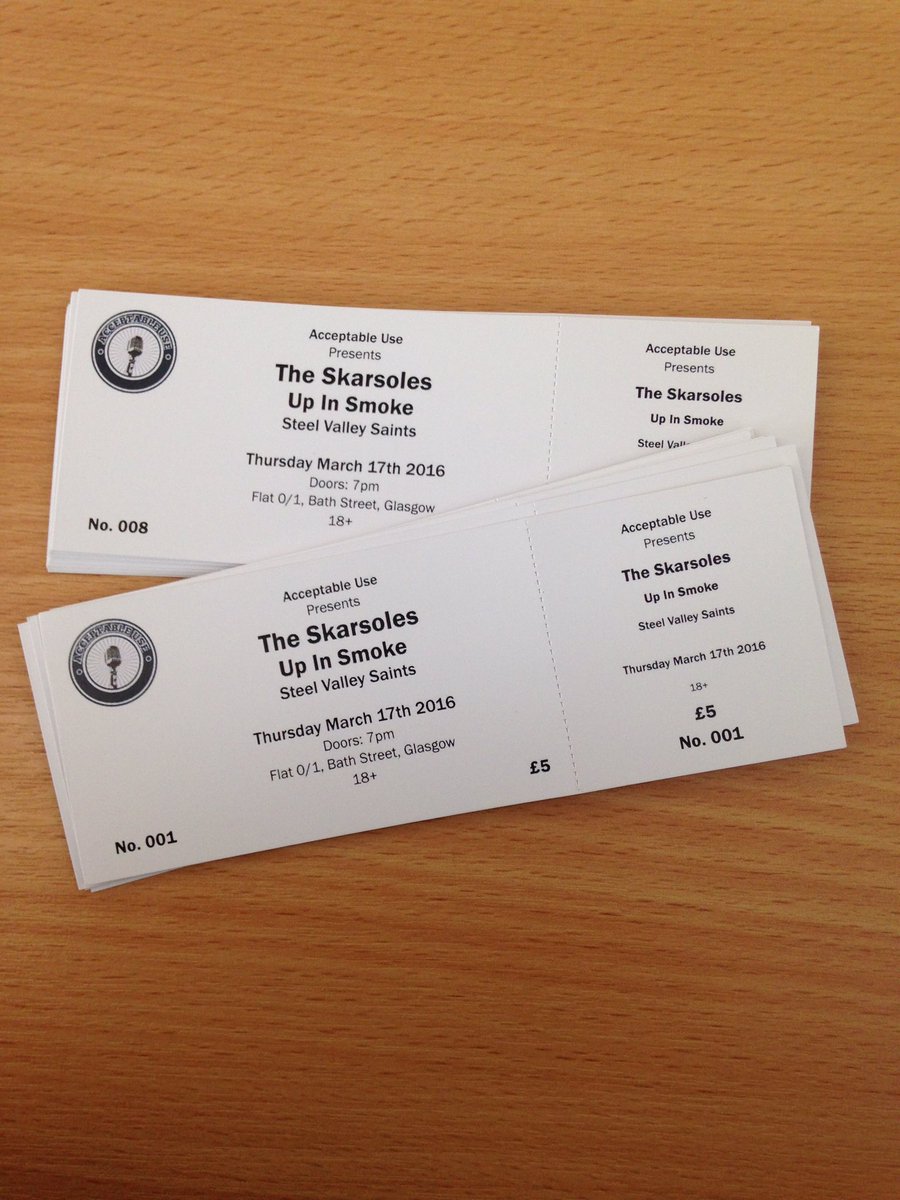 MethodMgmtTeam's tweet image. E-tickets are available through the link &amp;amp; physical tickets through the bands! billetto.co.uk/acceptable-use