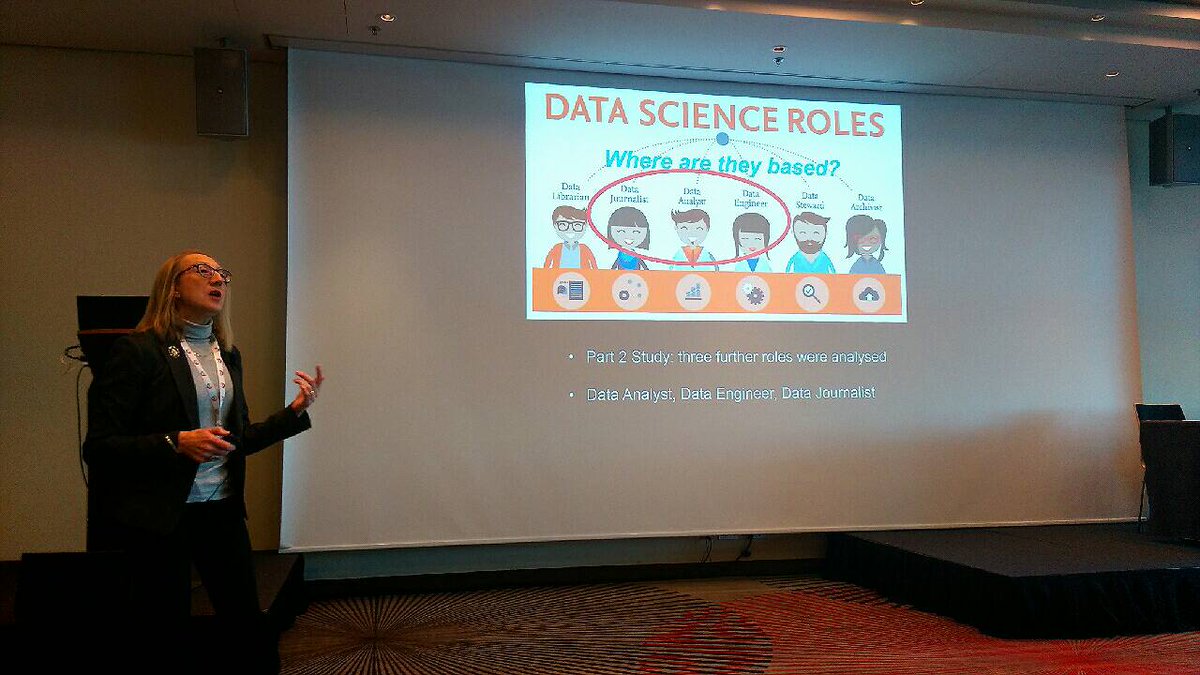Prof. Liz Lyon is presenting "Education for real-world data science roles in Education-Training session #idcc16