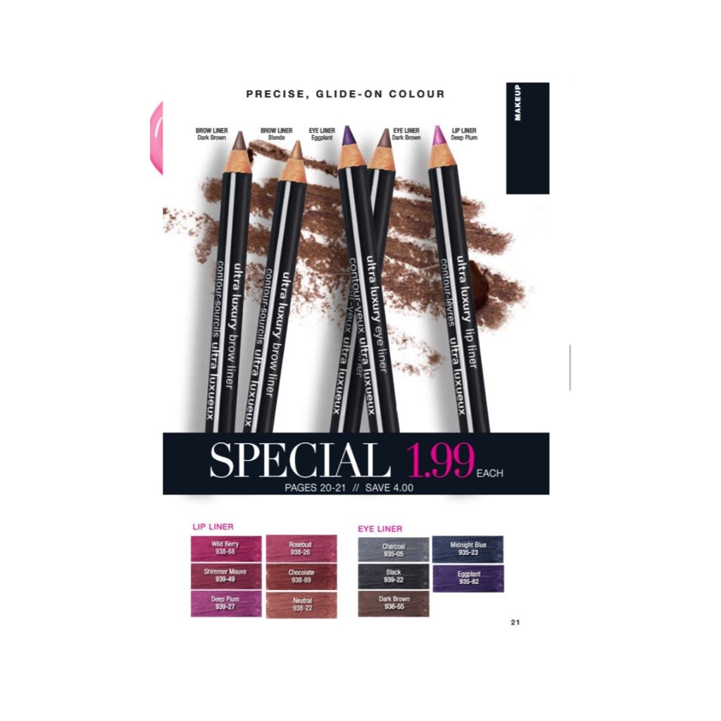 YourAvonLady15's tweet photo. Lip/Eye/ brow Liner!! Now for 1.99! #avon #beauty #cosmetics #Avonrep #clarington https://t.co/5csi9tb71m