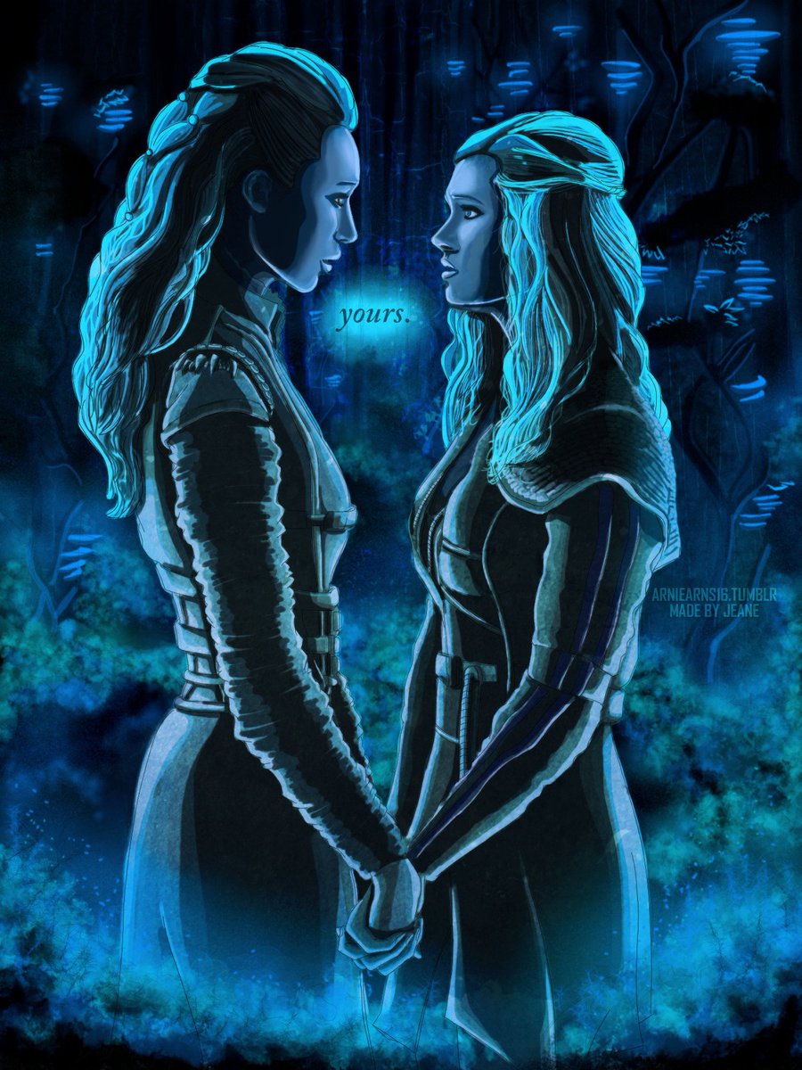 ClexaFanArt's tweet photo. We are strong on our own, but tough when we are together!
#LexaAndClarke #Clexa https://t.co/gmT7gUj5IK