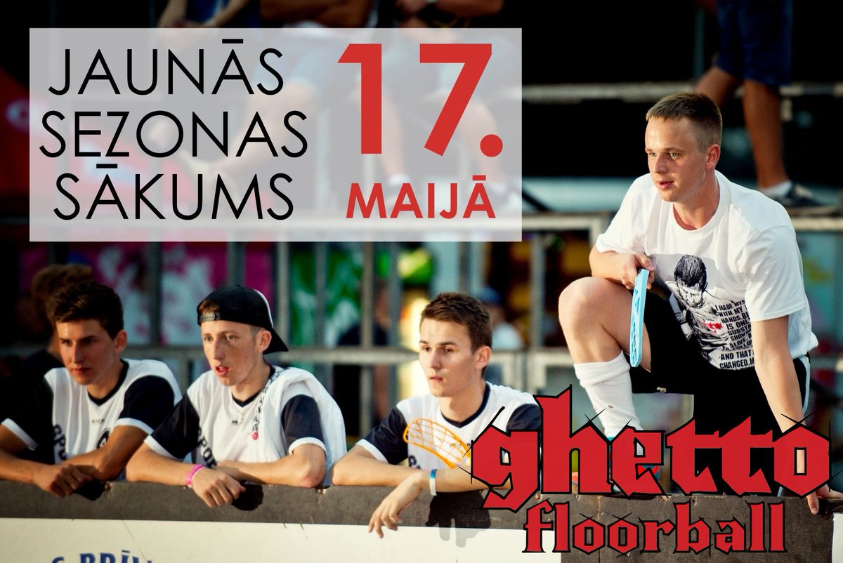 GhettoFloorball's tweet photo. Jau pēc 84 dienām leksim laukumā un atklāsim jauno @GhettoFloorball sezonu! Vēl mazliet pacietības.. #ghetto https://t.co/QLg7PSjNdd