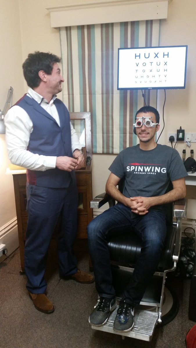 FlintPartners1's tweet photo. Morning ! Today we have #AsheMorgan British recurve archer with us for an appointment with #EdLyons . https://t.co/Lu28HjyuPd