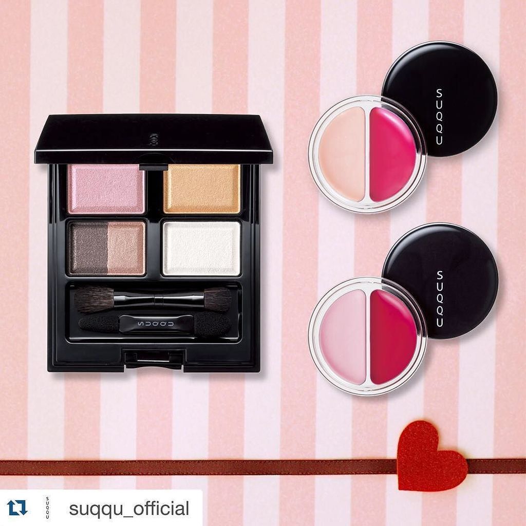 fudejapan's tweet photo. #Repost @suqqu_official with @repostapp.
・・・
Happy Valentine's Day!
#SUQQU #スック #東京の春色 #みずみずしい人 #東京 #SS16 #springco… https://t.co/JRbNQjgmro