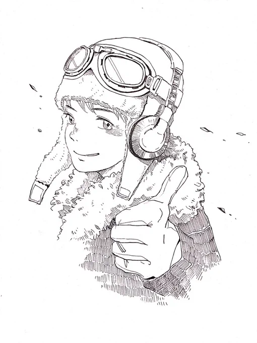 以前描いた少年の線画が発掘されたので、よかったら塗り塗りしてください!!! 