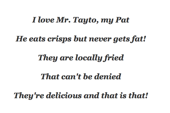 eating_ideas's tweet photo. so here is my #odetofood @NITouristBoard celebrating my love of @MrTaytoNI #EnjoyNI16 https://t.co/DPmB5Bv2Cp https://t.co/1l8HWdcvMo