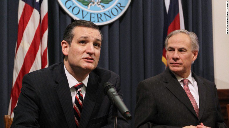 CNNPolitics's tweet photo. First on CNN: Texas @GovAbbott to endorse @TedCruz for president https://t.co/K5uGbVwcwS https://t.co/9Tw4KaUuJ6