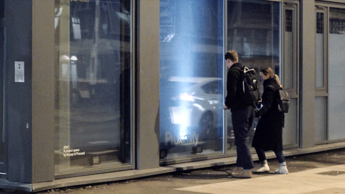 AcceptProceed's tweet photo. As Proximity closes, watch the round-up of our latest @43m3 piece here: https://t.co/anDJp7kUN0  #Proximity #43m3 https://t.co/r91e2leMle