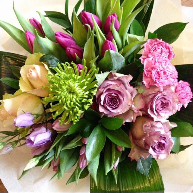 Beautiful 21st Birthday bouquet 🌻🌸🌼🌷 #birthday #florist #hull #TDC