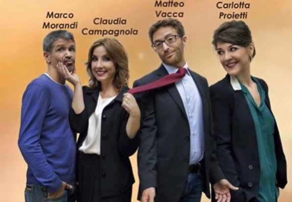 pdora3's tweet photo. Dal 24.5 #teatrosistina #roma
nn c'è due senza te
#marcomorandi #claudiacampagnola #carlottaproietti #matteovacca https://t.co/JNIgHT6iwF