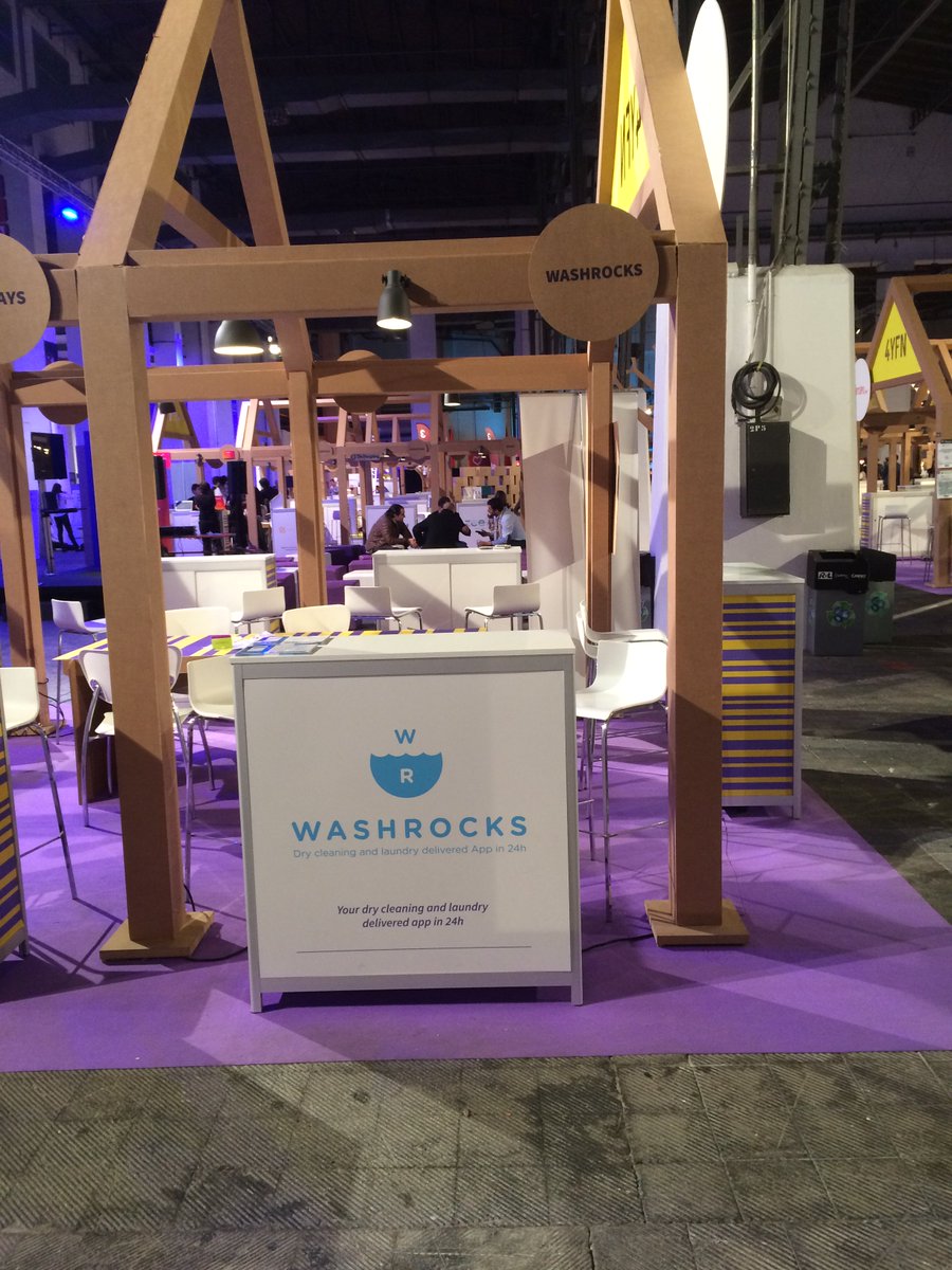 markonomia's tweet photo. Contentos de encontrar algunas de nuestras #AppDeLaSemana en el #4YFN2016 @GlovoApp @badiapp @washrocksapp @wazypark https://t.co/rO7AdPGZwk