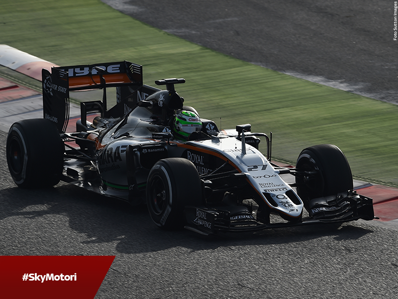 SkySportF1's tweet photo. Pausa negli #F1Testing: il miglior tempo è sempre di @HulkHulkenberg su @ForceIndiaF1 con 1:25.286.
#SkyMotori https://t.co/cEVRzkzhim