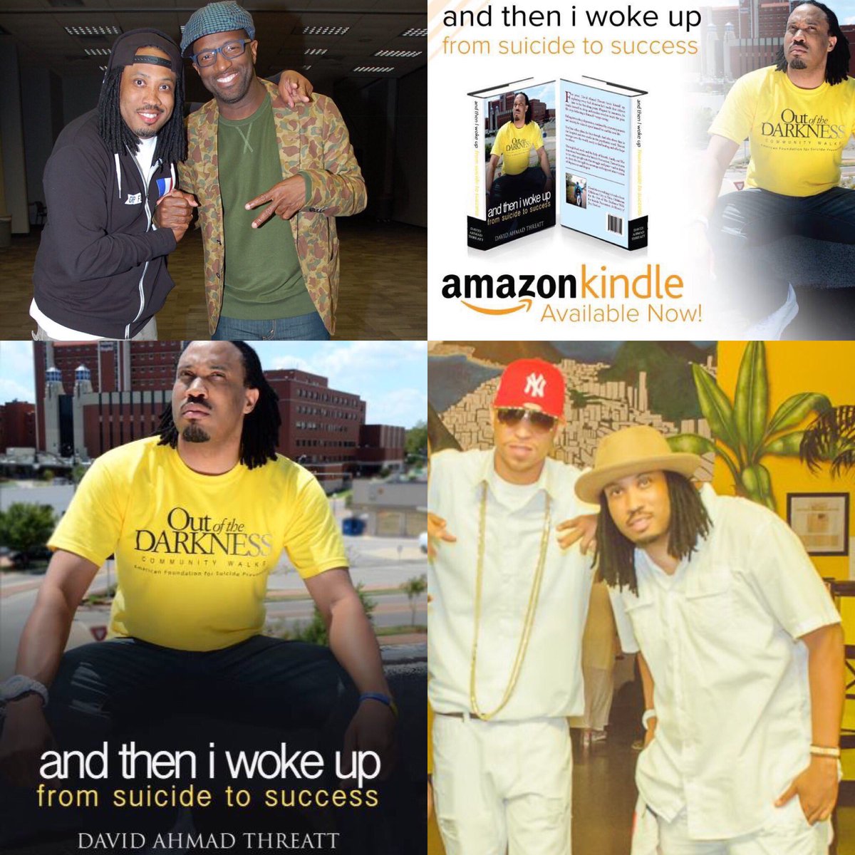 Suicide2Success's tweet photo. @RickeySmiley My new book coming  2 u from @JAHLIONSOUND Have me on in May Mental Health Month https://t.co/1pJXFlKLrv