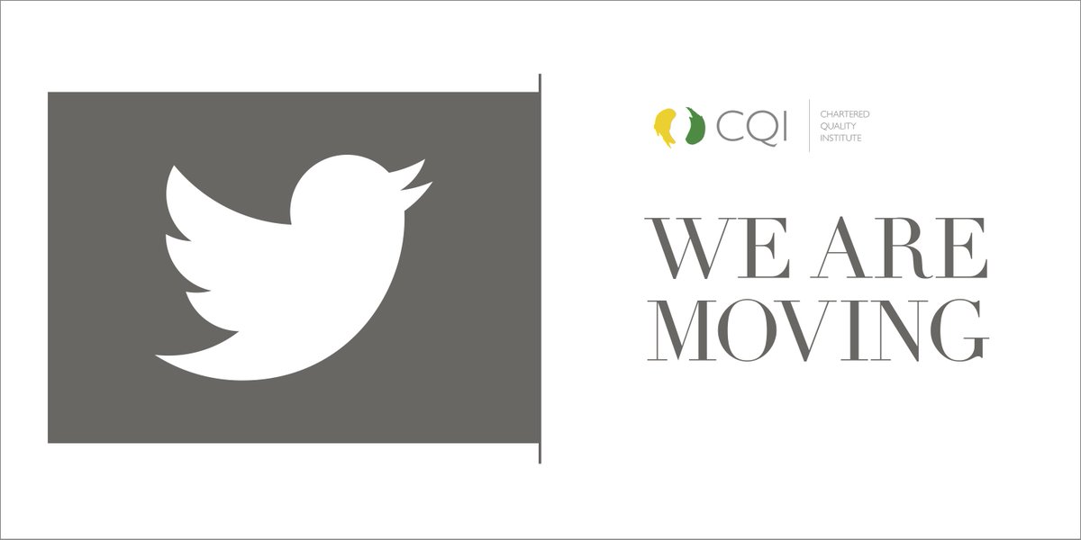 We are moving – follow <a href="/Qualityworld/">The Chartered Quality Institute</a> to keep up to date on the latest news from the Chartered Quality Institute.