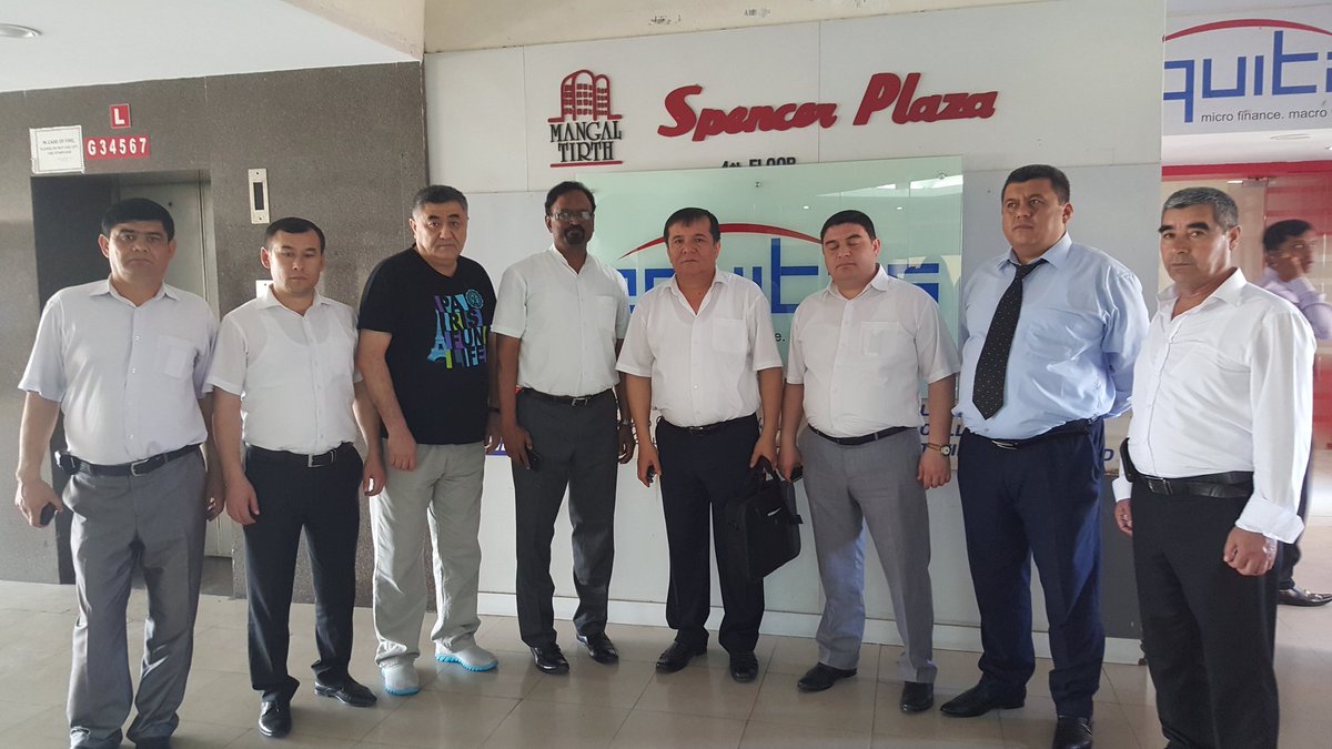 #UzbekMeetsCAI
Visit to Equitas Microfinance -
