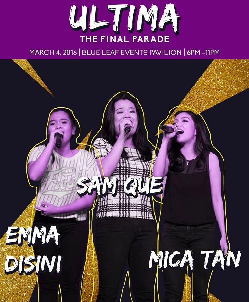 ICABALL16's tweet photo. @lumosMAXIEma @BananaQUEtchup &amp; @heyitsmica at #Ultima ?! Things are beGLEEnning to heat up with 9 days left!!! 💜💛 https://t.co/goflnv8TCm