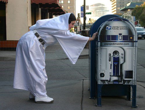 TGAComicCon's tweet photo. Help me USPS...you are our only hope! https://t.co/hOSu1enh4w