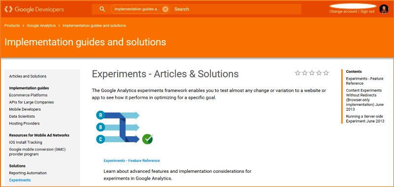 wodinliverpool's tweet photo. Google Developers Ab testing Landing Page! #googletools #abtestingtips https://t.co/ZvaszRAWmc via @syl_julekalungi https://t.co/Eo0lVAq8Ew