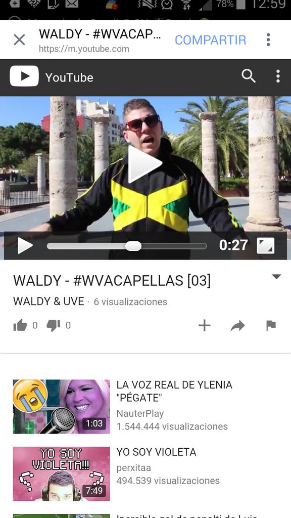 WaldyUve's tweet photo. Chekeate nuestra ultima acapella
WALDY - #WVACAPELLAS [03] https://t.co/hK081dBbwX