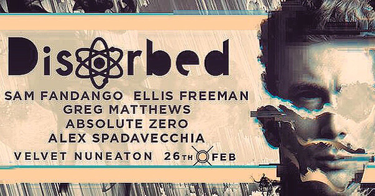 StephJHammond's tweet photo. 2 days to go! Till the best night of #house #techo returns to @VelvetNuneaton #disorbed https://t.co/QoaB9Z0EMD