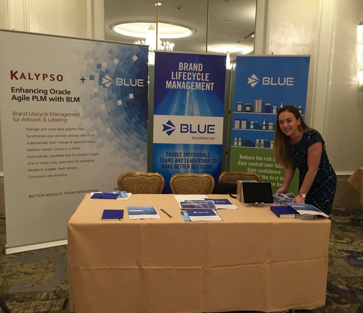 Excited to be at the <a href="/ArenaIntPharma/">ArenaIntPharma</a> with @KalypsoLP - setup nearly complete!