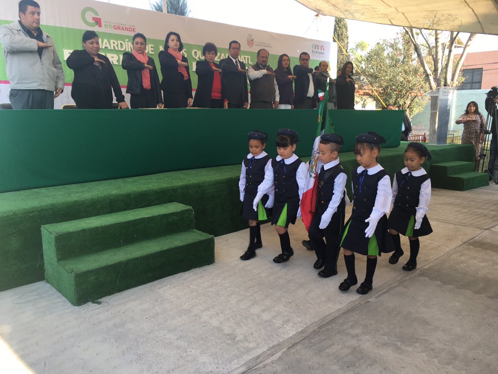 chavez_chencho's tweet photo. Comenzamos el dia en el Jardin de Niños Quetzalcoatl, en la Colonia La Florida de Ciudad Azteca https://t.co/Kg4MUEdrNG