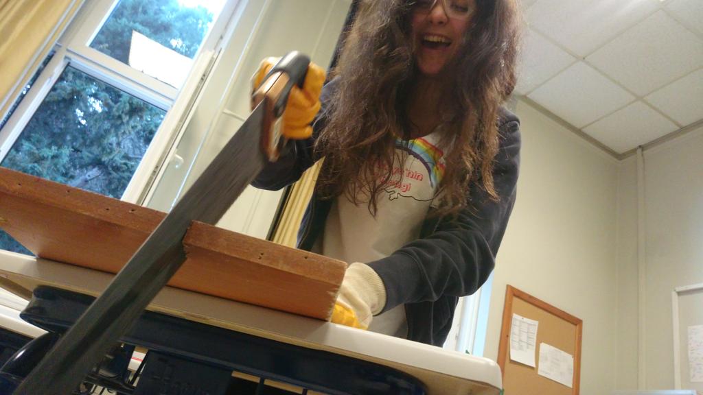 Ladies FIRST! #omgrobots #safetyFIRST