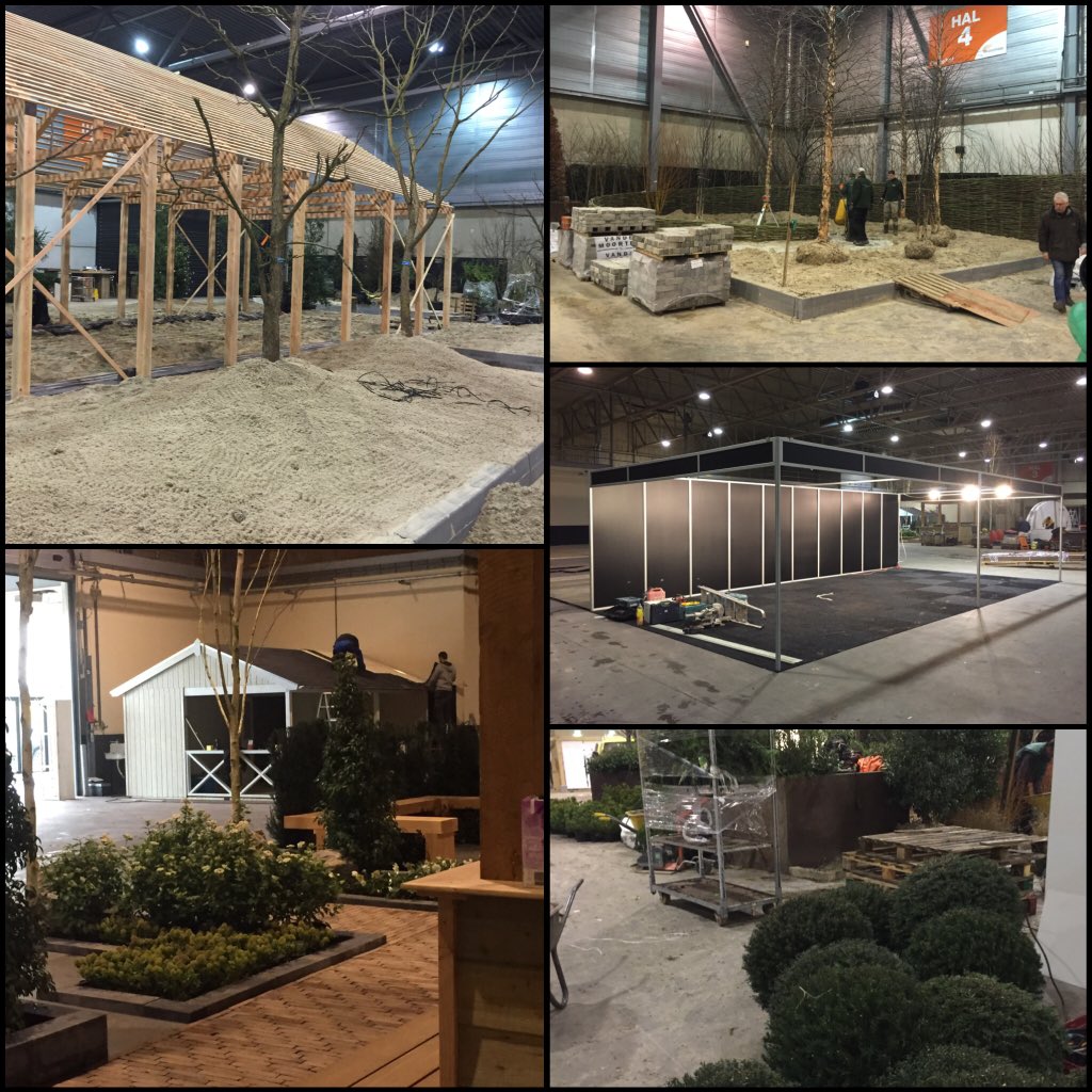 Druk met voorbereidingen volgende beurs <a href="/MijnTuinIdee/">TuinIdee</a> <a href="/shertogenbosch/">'s-Hertogenbosch</a>. Stand <a href="/green_your_day/">Green your day</a> en iedere dag 2 shows