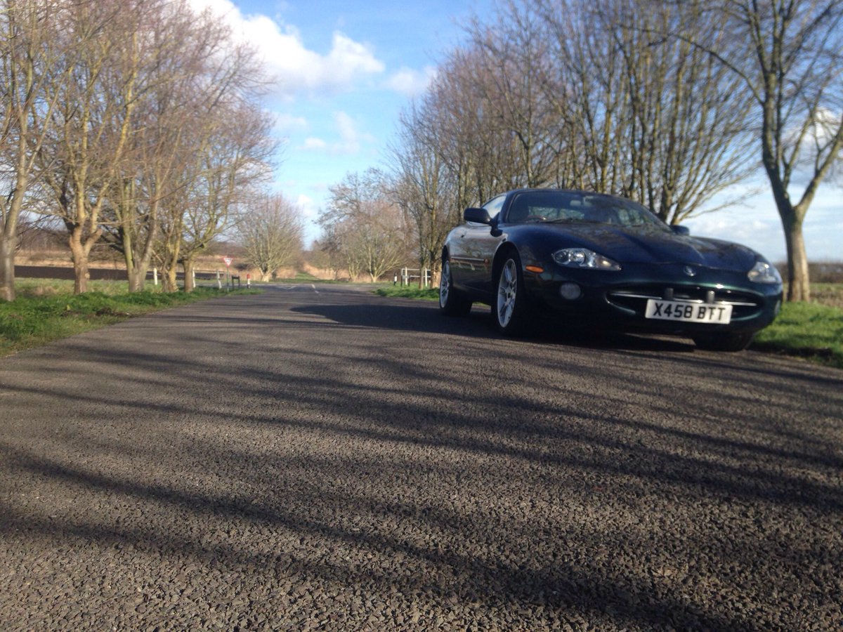 JaguarWorldMag's tweet photo. Used my XK8 to find locations for a shoot tomorrow, including at the beautiful @HolmewoodHall in Cambridgeshire ^pw https://t.co/Cll4HEFA46