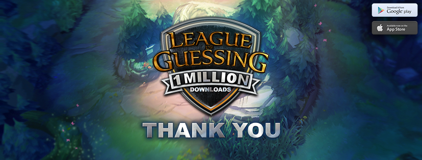 PinchPointPs's tweet photo. our game based on #LeagueOfLegends has surpassed 1 MILLION downloads!! 
get it now >>> https://t.co/6FSHDdvPE2 https://t.co/29mRXJwAVG