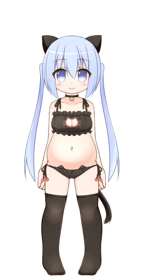 2月22日は猫の日なので猫ランジェリー。
そしてにんにんにんなのでにんにんにんしてもらいました。
実装できるか微妙なので(仮)ということで。 