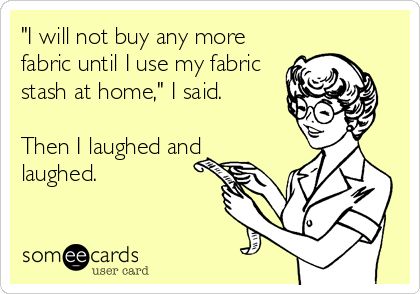 juberryfabric's tweet photo. This gave us a little giggle - can any of you relate? #sewing https://t.co/ApfiKVYzO6