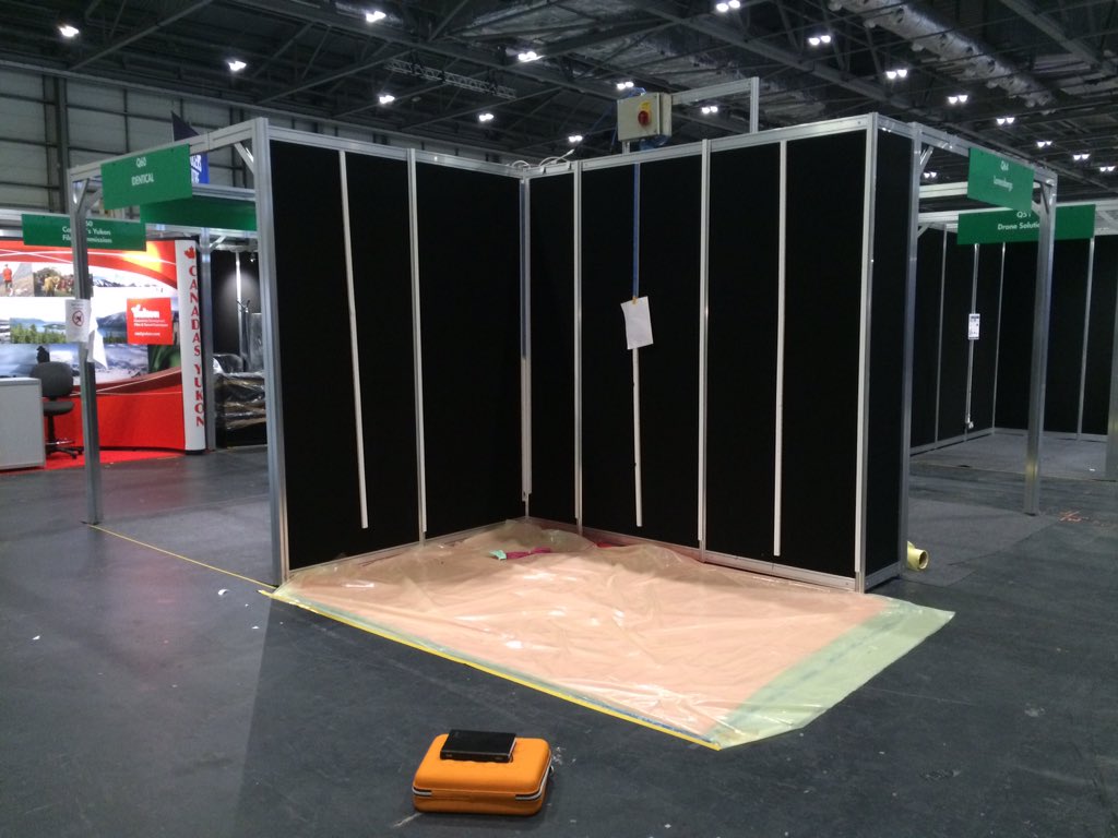 richlingard's tweet photo. Arrived at London ExCel. Got a bit of work to do! #BVE16 https://t.co/MJUHAOvQEw
