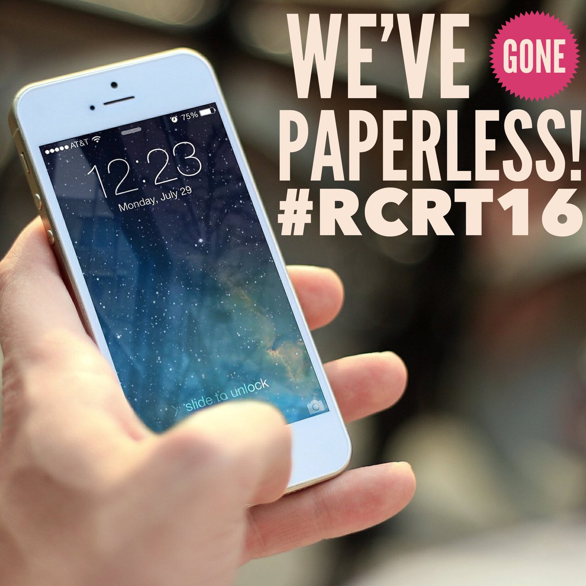 CIPD's tweet photo. Remember to bring your smartphone to #RCRT16 tomorrow! See you there 👀 https://t.co/QG9wvVPeCi https://t.co/XZuBF569N1