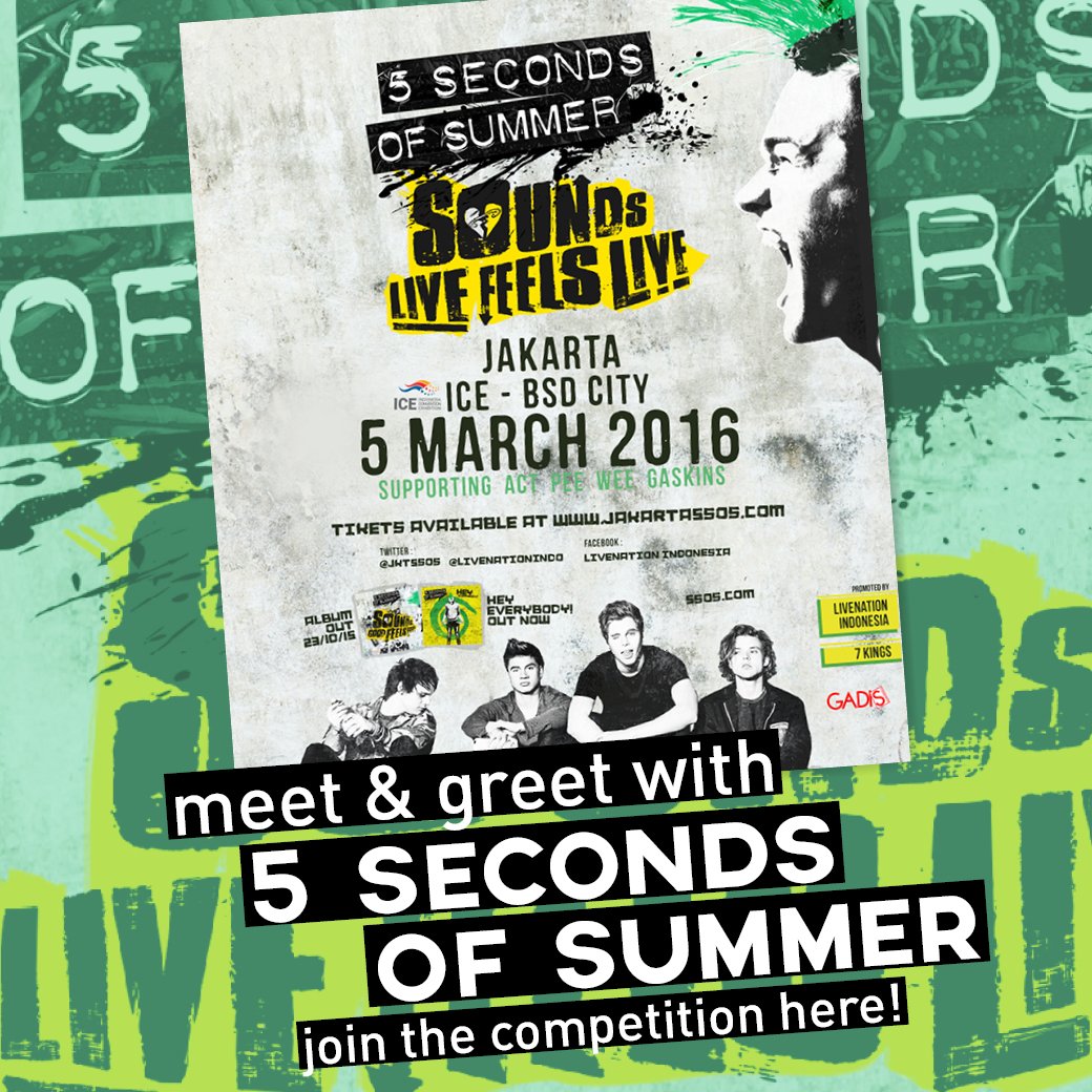 GADISmagz's tweet photo. Pengin Meet &amp; Greet jg dgn @5SOS? GADIS kasih kamu kesempatan! Ikutin kuis #GADISnya5SOS di https://t.co/u8BerF5AHt https://t.co/R0f8RGfLBN