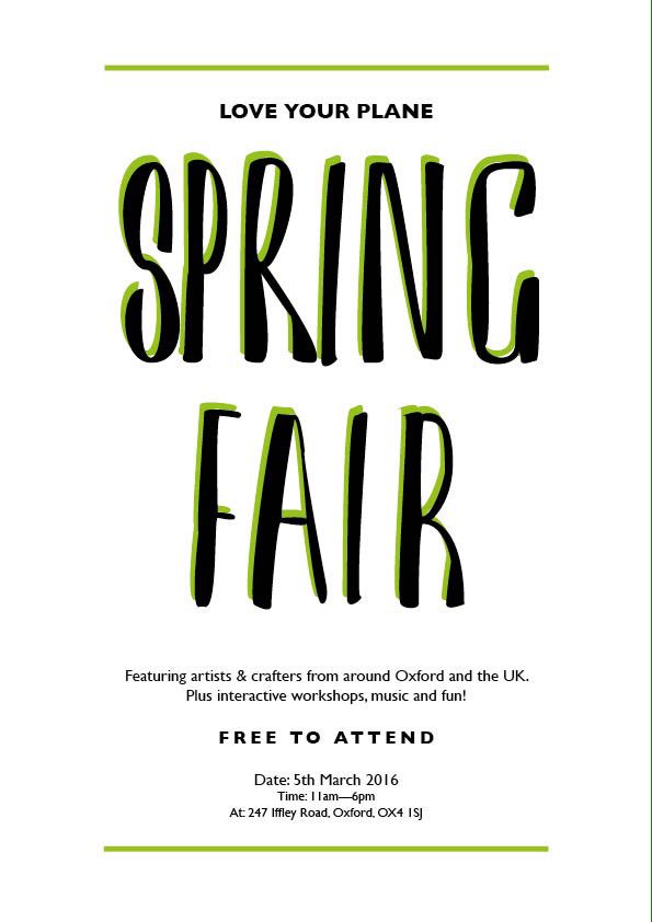 Don't forget our Art &amp; Craft market: Sat 5th March - FREE!
12 stalls and live woodturing &amp; letterpress workshops!