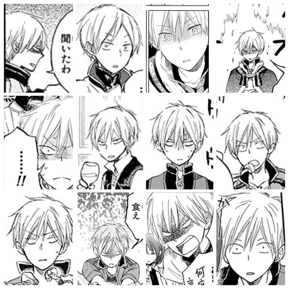 ゼン丸 Twitterissa ゼンの変な顔特集 集めてみたらいっぱいありましたよゼン殿下 どんな顔のゼンも大好きだよ 赤髪の白雪姫 Akagami Anime ごめんねゼン T Co Dxfyvizbjn