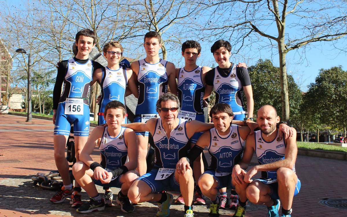 Larunbatean Sopelan izan ginen, XI. Duatloian. Aupa ekipo!
 ow.ly/YB8q4