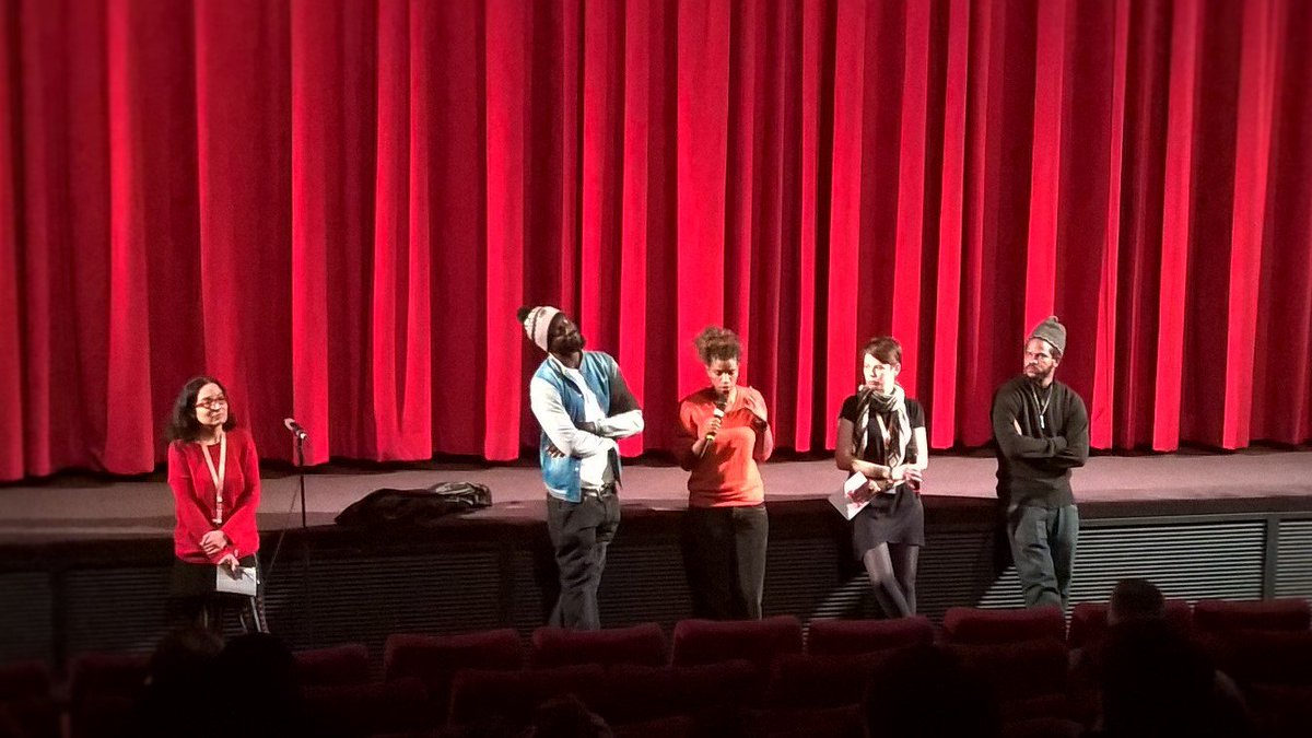 Director Rama Thiaw and activist rappers Kilifeu &amp; Thiat of Keur Gui and Y'En a Marre <a href="/ramassita/">thiaw rama</a> #berlinale2016