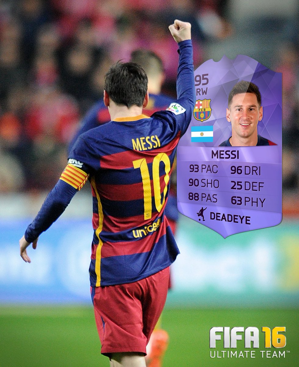 Ea Sports Fifa Jp Hero Messi リーガ300ゴール記念のメッシは2 25 Am3 00 日本時間 まで限定です Fifa16 Fut T Co Xci5nrazkm Ea Sports Fifa Jp Hero Messi リーガ300ゴール記念のメッシは2 25 Am3 00 日本時間 まで限定です Fifa16 Fut T Co Xci5nrazkm
