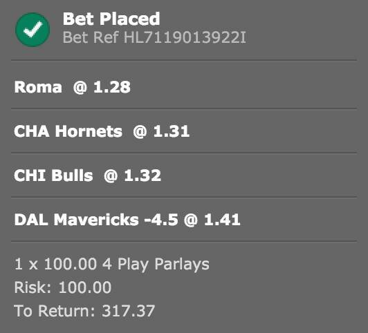 I'm back lads.... And with a win!! <a href="/TwoPoundPunt/">TwoPoundPunt</a> <a href="/TipsterCharlie/">Tipster Charlie 🇬🇧 - 🇧🇷</a> <a href="/BettingAccas/">BettingAccas 💰</a> <a href="/Viva_United7/">Nik</a>