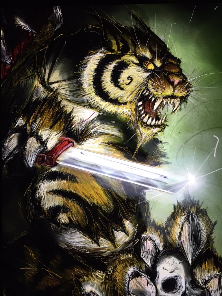 Fsha On Twitter Illustration Tiger Applepencil Art