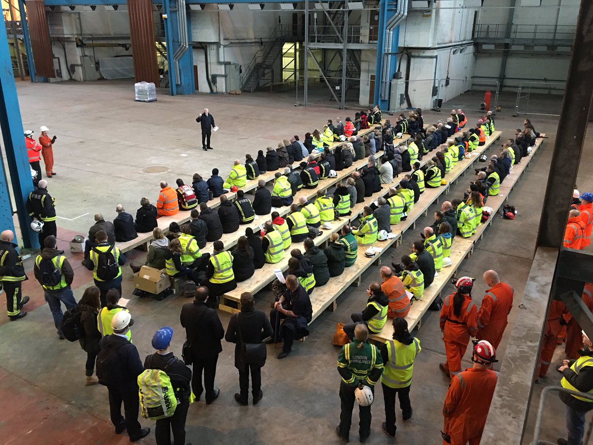 London Prepared on Twitter "Final preparations taking place for 