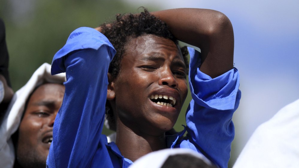 AJENews's tweet image. Ethiopia accused of bloody crackdown on protesters. aje.io/dbnn