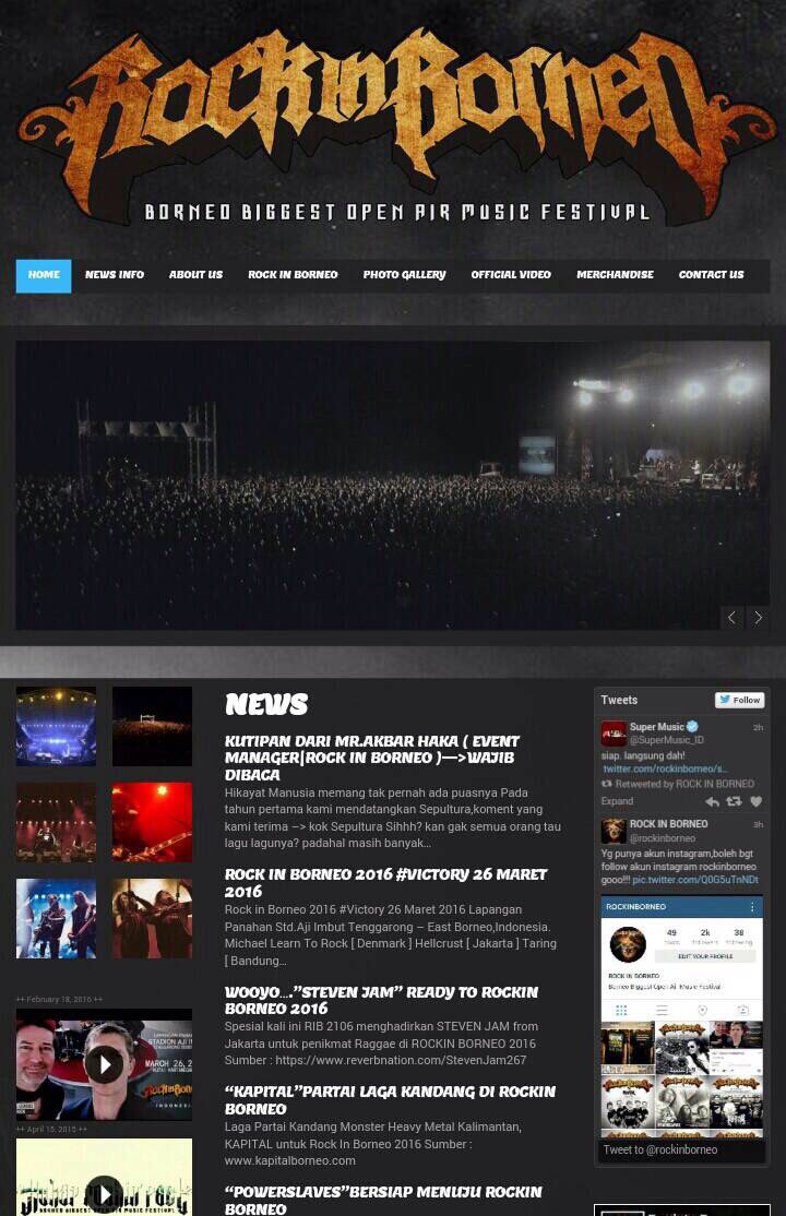 Kunjungi website resmi <a href="/rockinborneo/">ROCK IN BORNEO</a>  --> rockinborneo.com  #Rockinborneo2016 #RIB2016